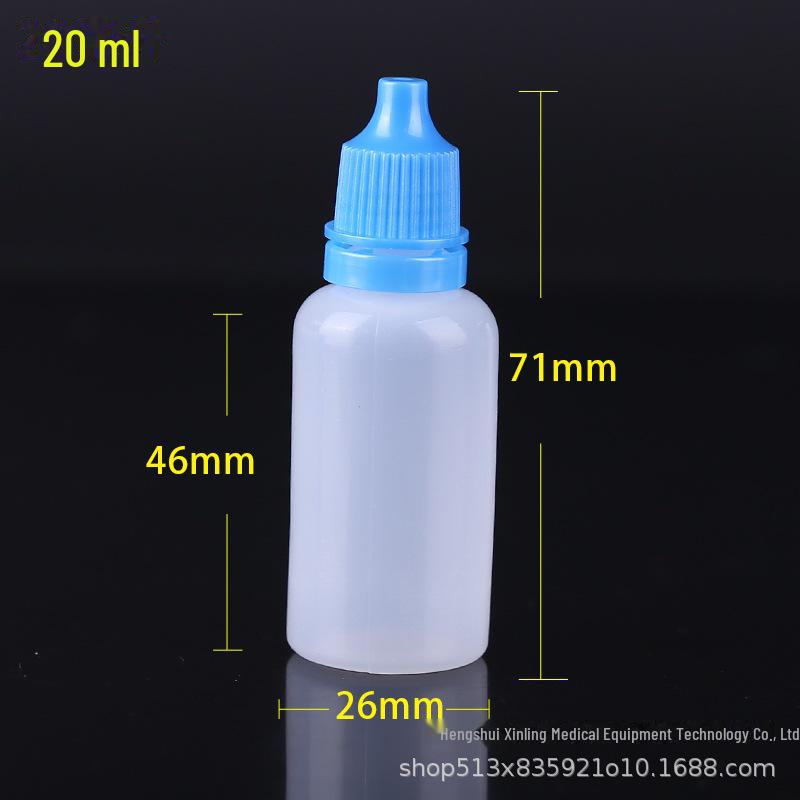 10ml Kapátková lahvička na pigmentový inkoust - Tekutá stlačovací podlahvička