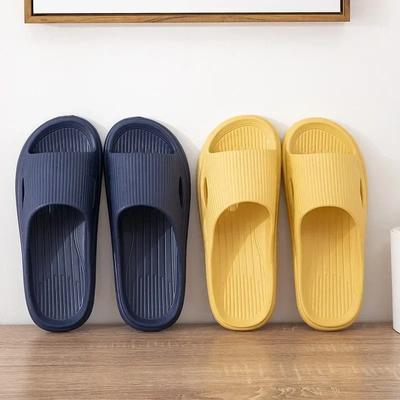 Domácí pantofle Pantofle pro muže a ženy v létě Vnitřní protiskluzové Domácí koupelnové Módní Bez zápachu Nohy Tiché Pár