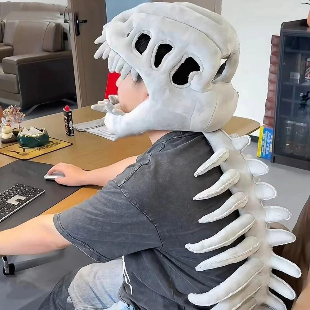 Vtipné rekvizity kostry dinosaura 3D sada kostýmu kostry dinosaura Cosplay kostým
