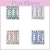 Festive Colorful Christmas Tree Decorations Plastic Candy Canes Set Of Six