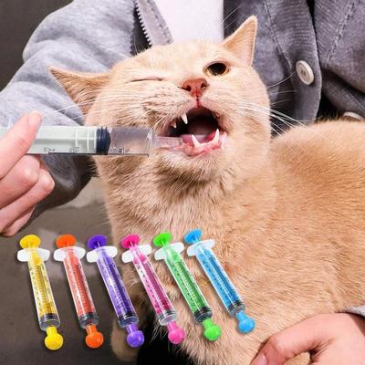 1pc-Disposable Pet Syringe Feeder Easy To Use Cat Water Feeder Cat Milk Feeding Syringe