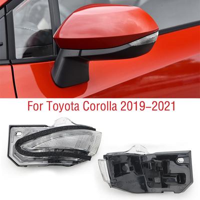Dla samochodu Toyota Corolla Lusterko zewnętrzne Lampka kontrolna lusterka bocznego Skrzydło drzwi Lusterko boczne Kierunkowskaz
