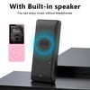 Portable MP3 Player HiFi Music Walkman Bluetooth USB Charging Record Digital Display Screen Support FM Radio E-Book Recording