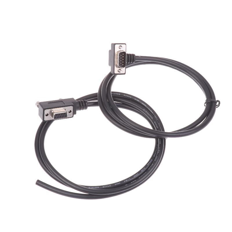 Db9 Rs232 Serial Cable Up Down Angle D-Sub 9 Pin Rs232 Serial Port Cable Com Port Extension Cord For Plc Modem Pos