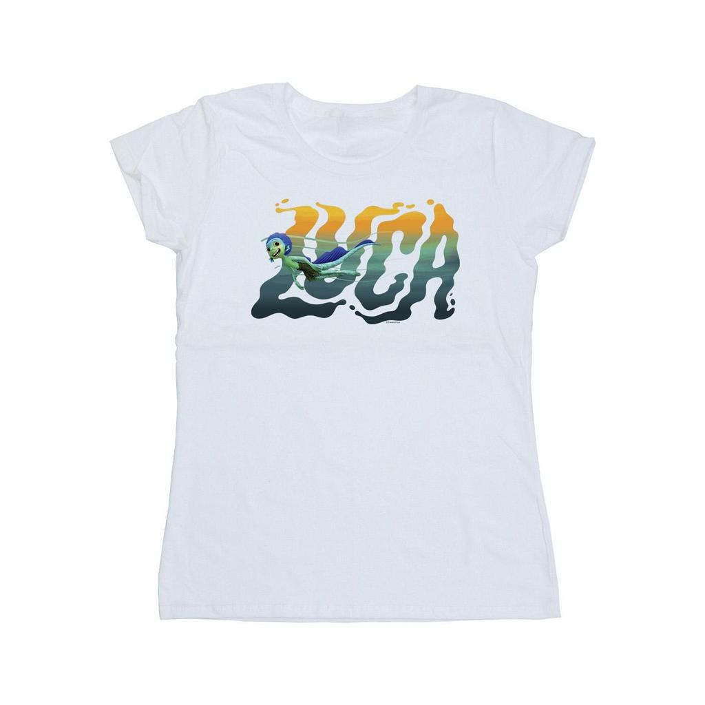 Disney Womens/Ladies Luca Swim Cotton T-Shirt