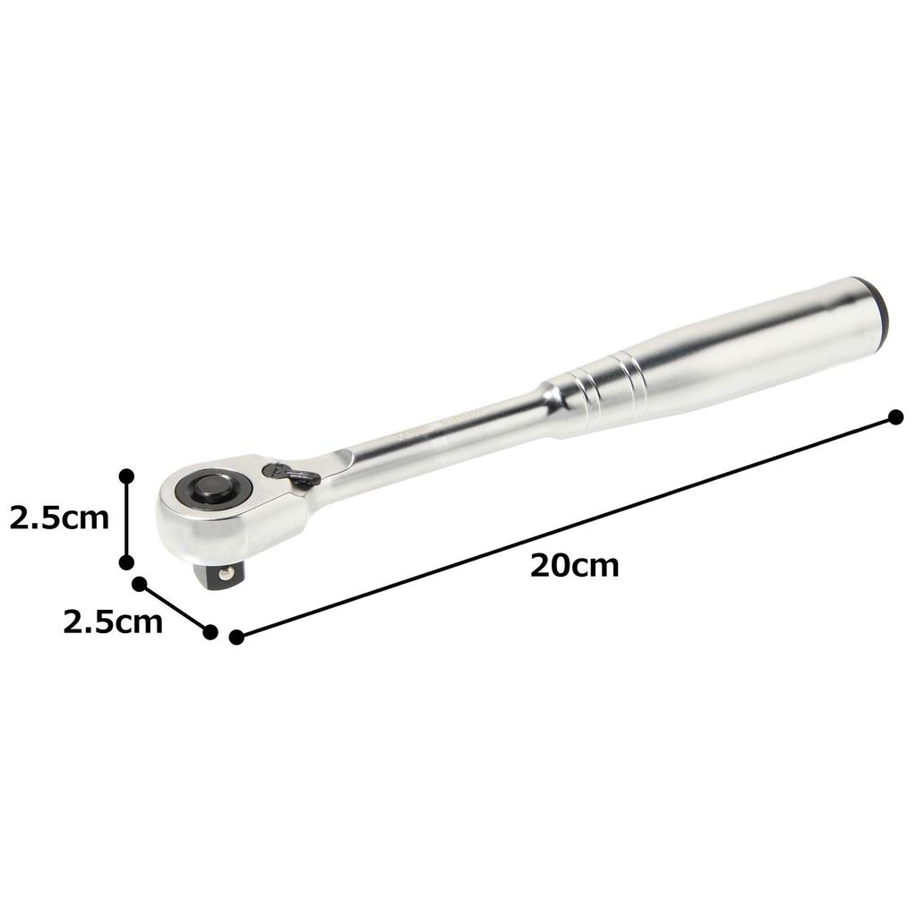 Tone RH3HW Ratsche Griff Halter Antrieb (Hohl, Typ), 9,5 mm (3/8 ")