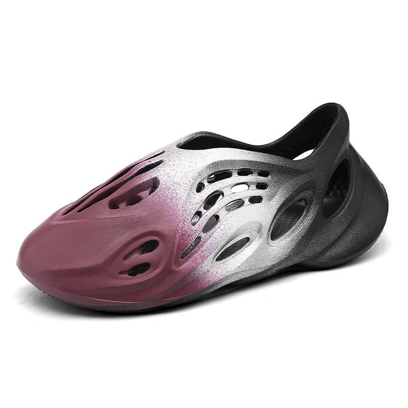 

Lazy hole shoes men s 2025 new summer wear beach non-slip lightweight outdoor seaside one-pedal sandals 47