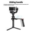 Portable Ergonomic Camera Handle 5 1/4inch Screw Holes 2 Cold Shoe Mounts For SC2/S3 Camera Professional Filming