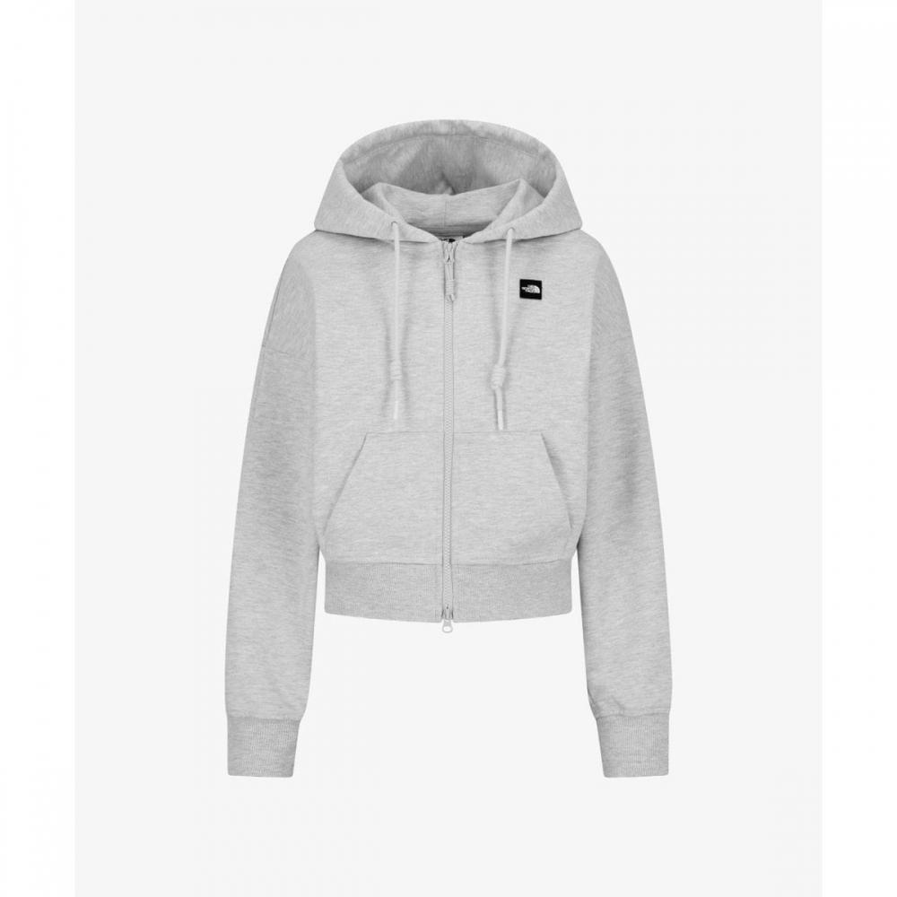 The North Face Hoodie Zip Nj5js01k Melange Grey MELANGE GREY/085