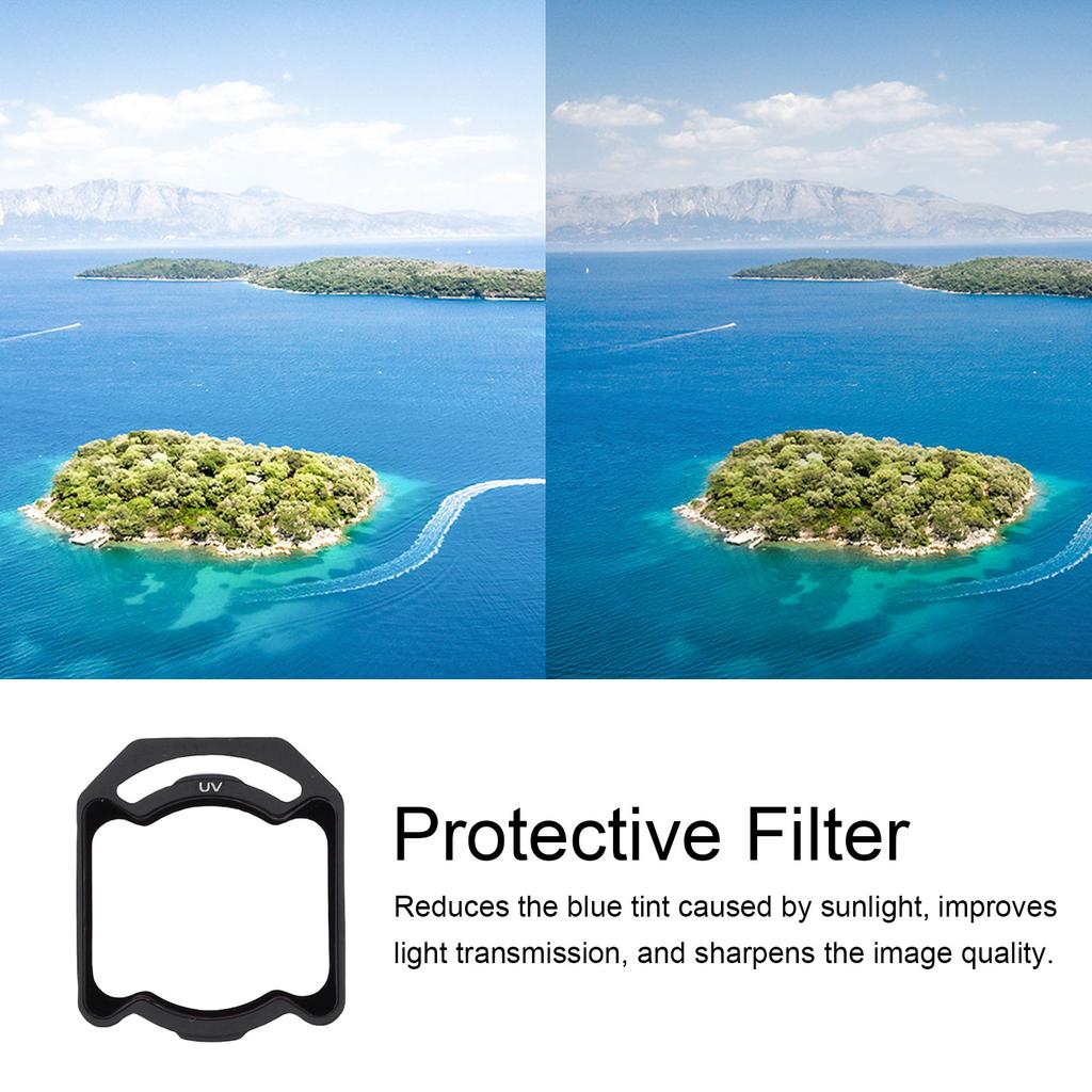 Protective Filter for O4 Air Unit Pro Optical Glass FPV Camera Lens Protector Filter for DIY FPV Drones Drone FPV Camera Filter