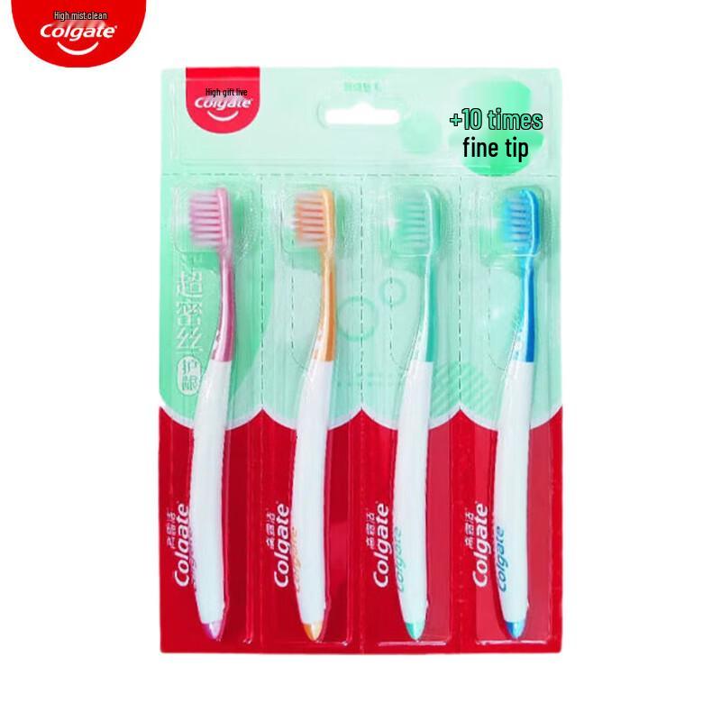 Colgate Ultra-Dense Bristle Toothbrush 4-Pack