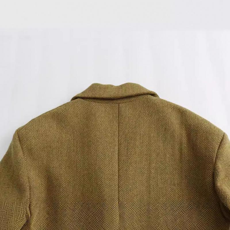 European & American Women's Spring Street Fashion Pocket Jacket