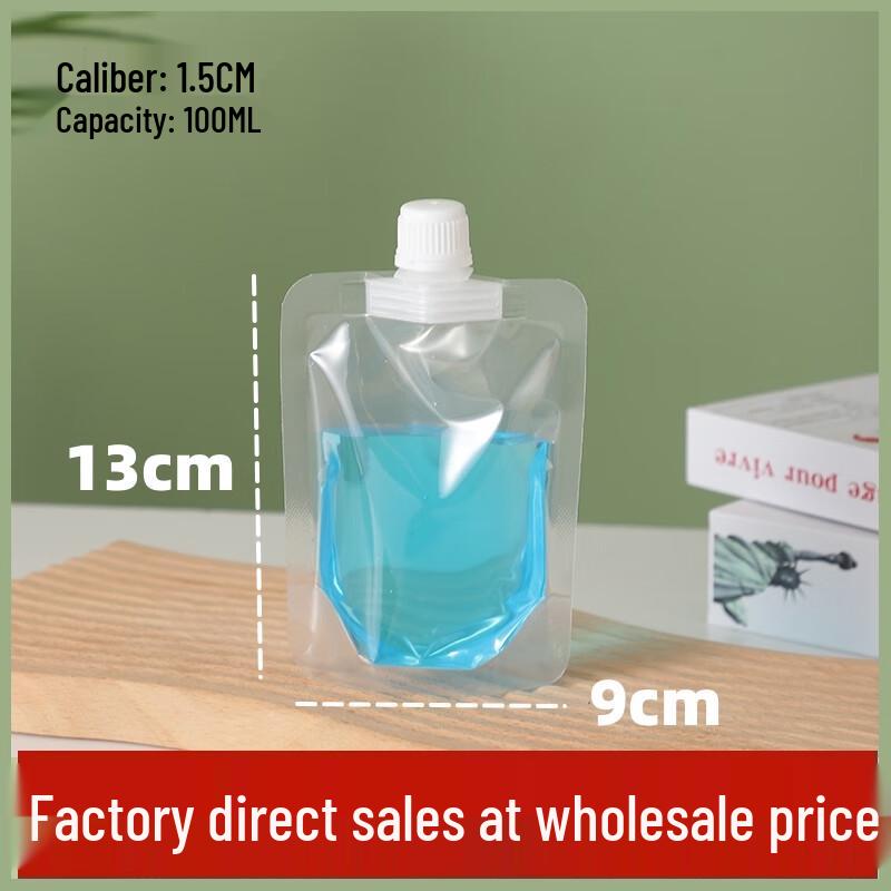 Stand-up Spout Liquid Dispensing Pouches