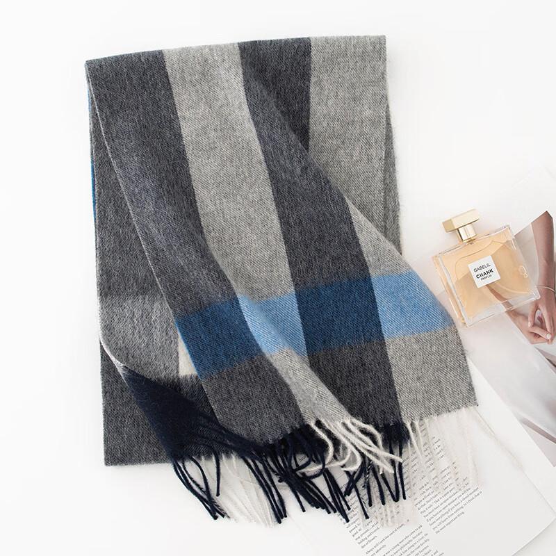 

Luxury Thickened Plaid Wool Scarf 30*190cm