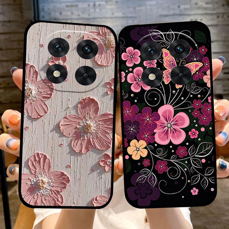 Für Redmi Note 14 Pro Plus Hülle Note14 Pro+ Schlankes Druck-Silikon Weiches TPU Handyhülle Hüllen Für Redmi Note 14 Pro 4G 5G Fundas
