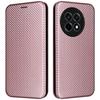 For OnePlus Ace 5 Pro 5G Case Carbon Fiber Texture Drop-Proof PU Leather Phone Cover