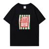 2026 High Quality Sardines Can Graphics 100 Cotton Women Unisex Oversized Tshirt Summer Hip Hop Short Sleeve Tshirts Unisex Tops