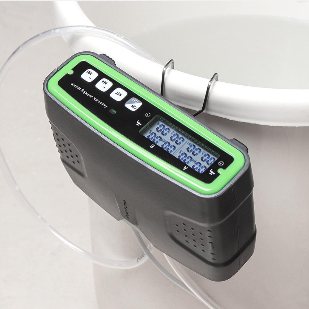 Sistema Di Irrigazione A Goccia Automatico CHOYCLIT, Timer Ad Energia Solare Kit Regolabile Con Ugello Di Irrigazione Per Piante Da Interno E Da Giardino 84610022