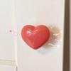 Handle Toilet Press Button Heart Shaped Press Tank Push Switch Toilet Bathing Room Decor Water Press Flush Button Home Tools
