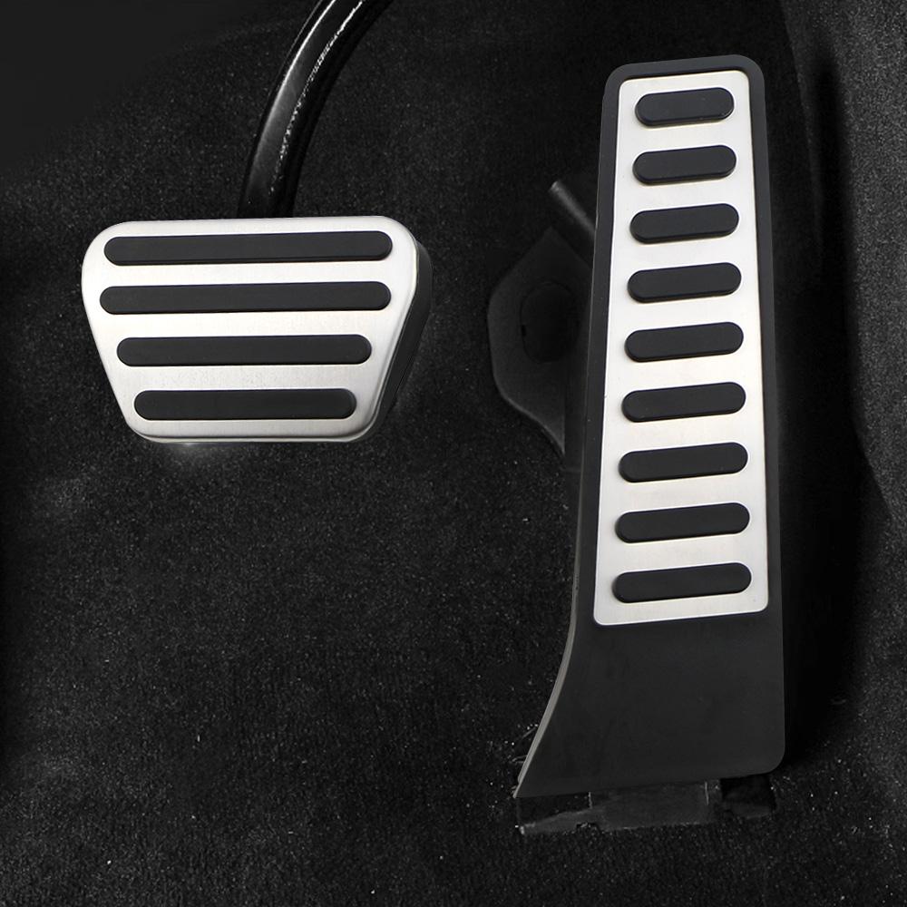 Car Pedal Cover for Land Rover Range Rover Vogue L323 L322 2005 - 2012 Stainless Steel Accelerator Gas Brake Fuel Pedals Pad