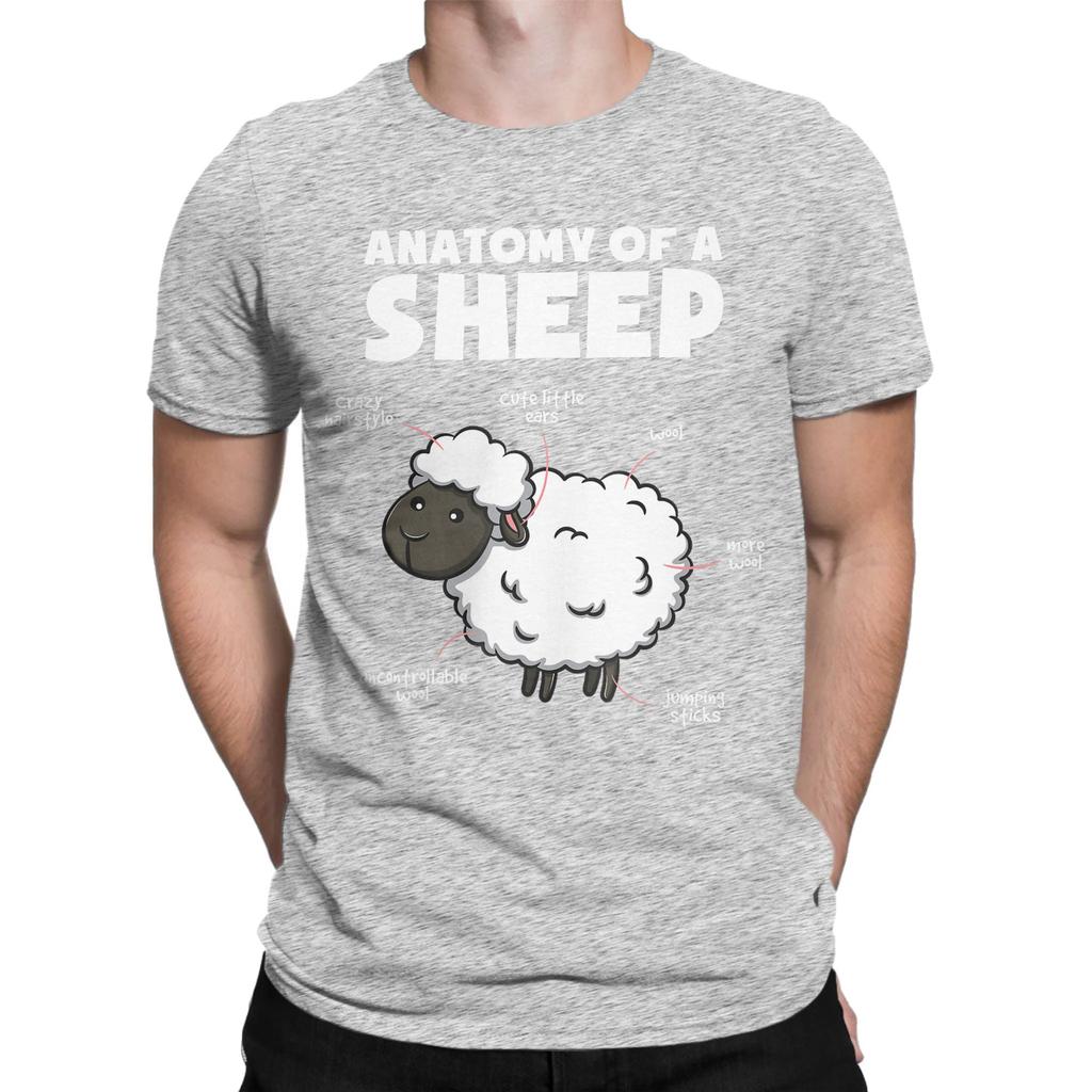 Black Sheep Crew T Shirts for Unisex Pure Cotton Crazy TShirts Round Neck Tees Short Sleeve Clothing Gift Idea