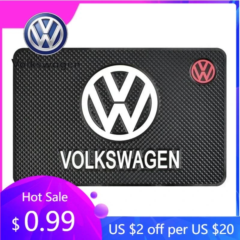 

2026 Горячий Для Volkswagen VW Для Volkswagen Passat Bora Polo Golf 5 MK7 Tiguan Beetle Touran CC Автомобильный Нескользящий Коврик Панель Приборов Авто Ph