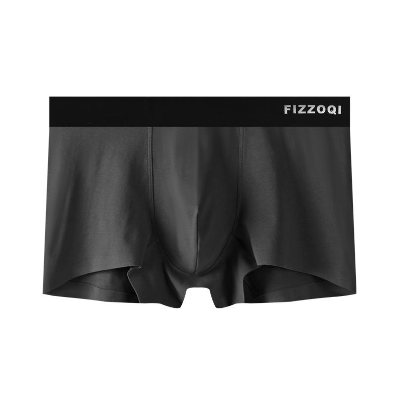 Men's Underwear Made of Cotton Breathable and Seamless Flat Corner Pants Youth Mid Waist Four Corner Pants