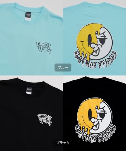 [IMPROVES] [SIDEWAYSTANCE] Drip Smiley Long Sleeve T-Shirt