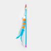 Funny Cat Teaser Interactive Toy Rod with Bell and Feather Toys for Cats Teaser Interactive Toy Rod Pet Cats Toys Stick