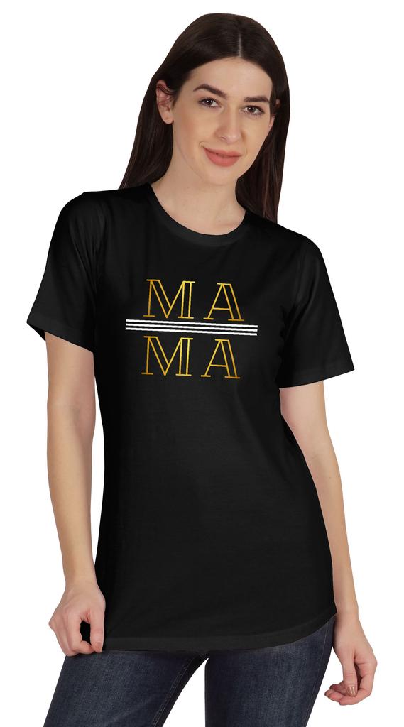 Inkmeso Mama Graphic Tshirt Short Sleeve Women Cotton Tee Casual Blouse