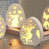Hollowed Bunnies Silicone Candle Holder Molds for Making Tealight Holder Candle Stand Home Decoration Epoxy Resin Molds