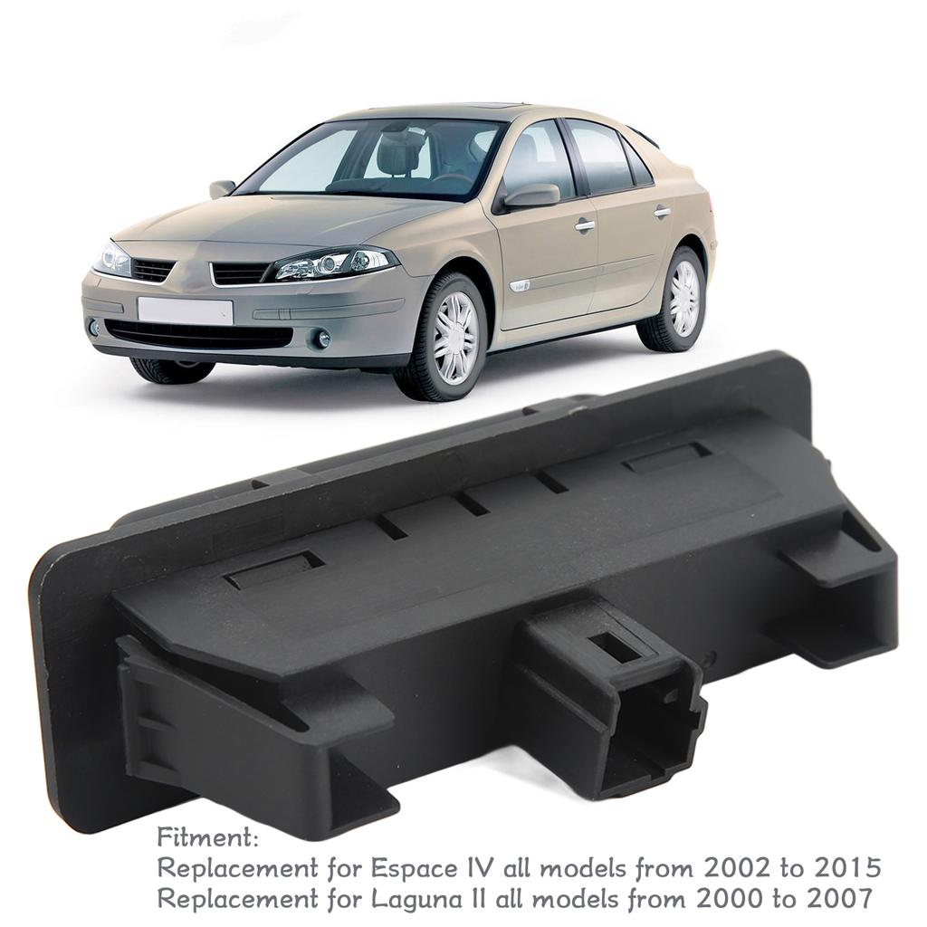 Tailgate Handle 8200002001 ABS Black High Accuracy Replacement for Espace IV Laguna II