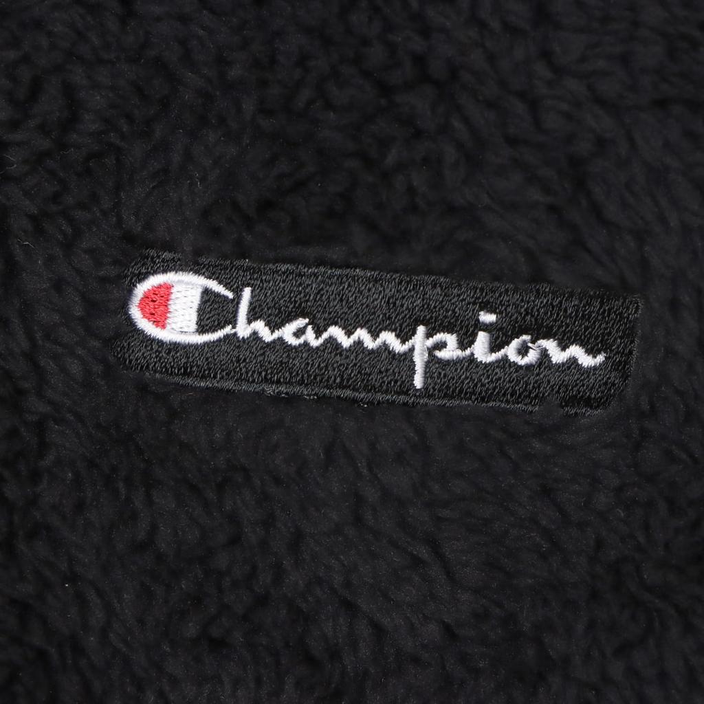 Champion Script Logo Snap Kids' Vest, Basic, Black, CK-Y603
