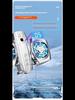 Cooler inteligent pentru telefon cu ventilator dublu, cu lumini colorate și afișaj digital