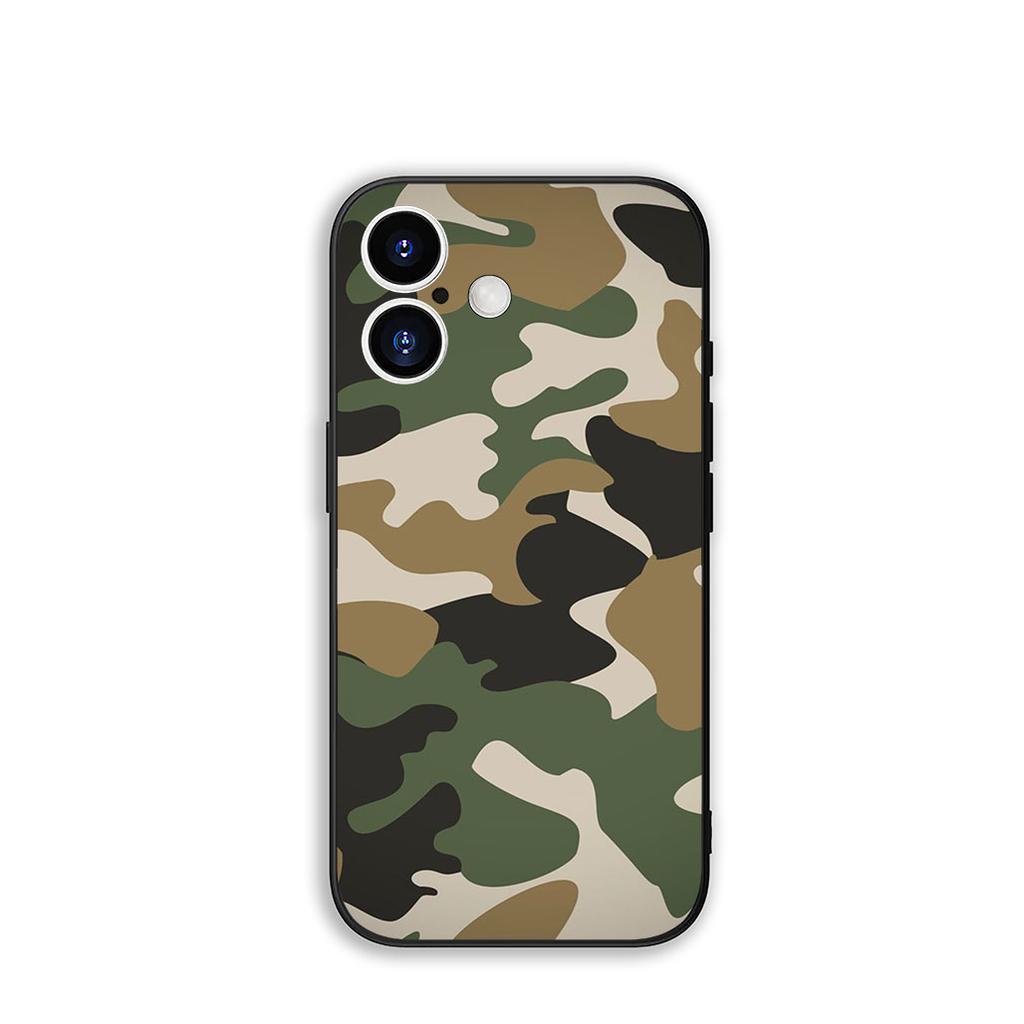 Phone Cover Camo Military Army Camouflage Pattern for Apple iPhone 17 11 16 Pro XS Max XR 6 7 8 Plus + 16E SE 2020 Air 5 8+ Case