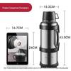 Large Capacity Stainless Steel Insulated Travel Flask