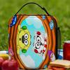 Tylers And Snowi Lunch Bag Casual Lunch Box For Women Office Portable Cooler Bag Oxford Print Thermal Lunch Bags