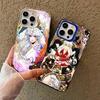 Japanese Cartoon Inuyasha Anime Phone Case For IPhone 17 Air 16 15 14 13 12 11 Pro Max Color Hard Cover