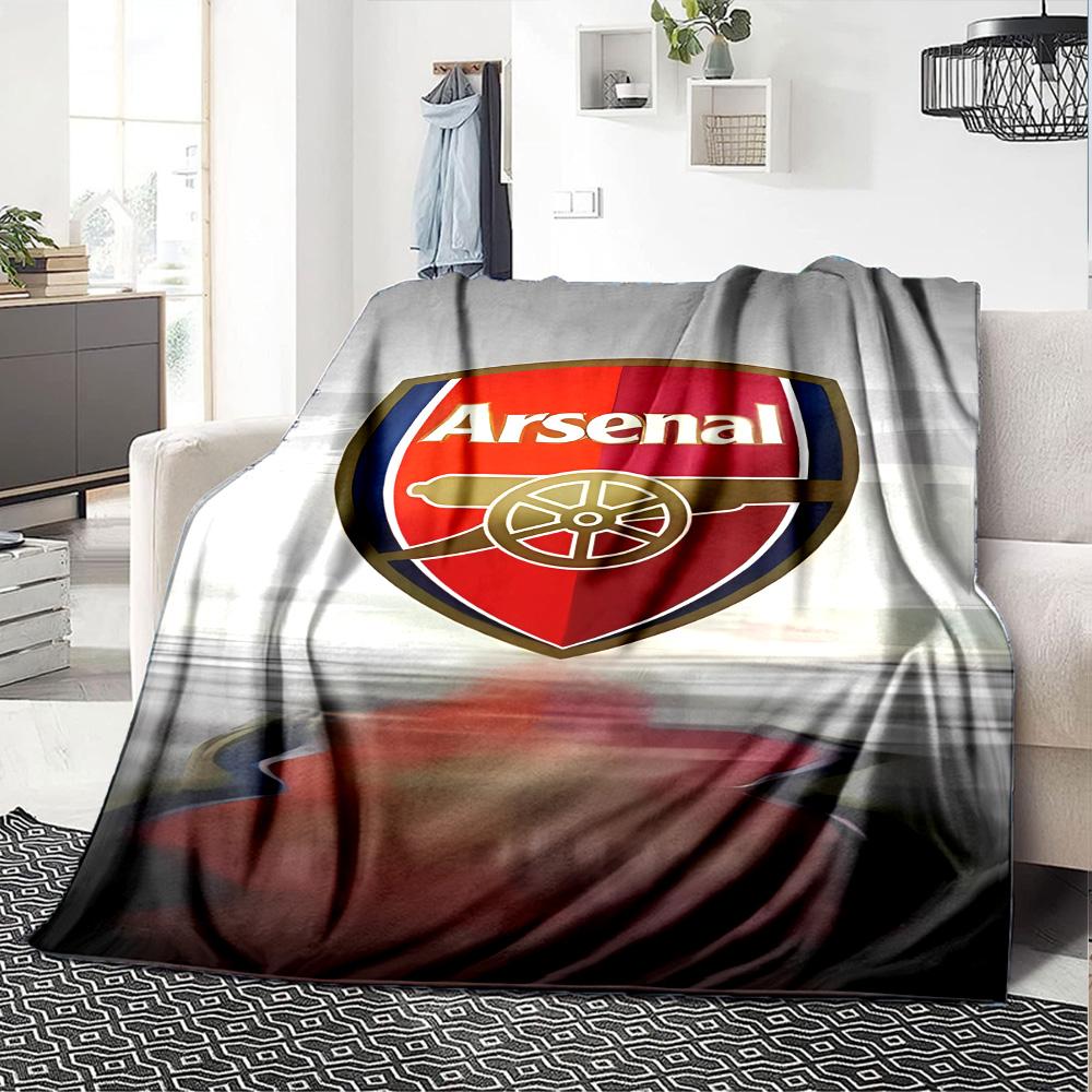 Coperta Arsenal Morbida e Accogliente Perfetta per Sedia da Ufficio Divano Spiaggia per Tutte le Stagioni Design Allegro Regali per Famiglia o Amici