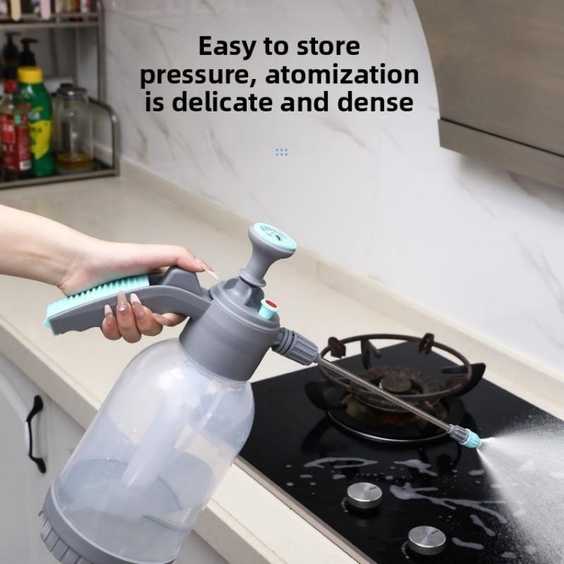 Manual Pneumatic Flower Watering Spray Bottle, Household Cleaning Ultra-fine Mist Spray Bottle, Gardening and Flower Care Spray Bottle
