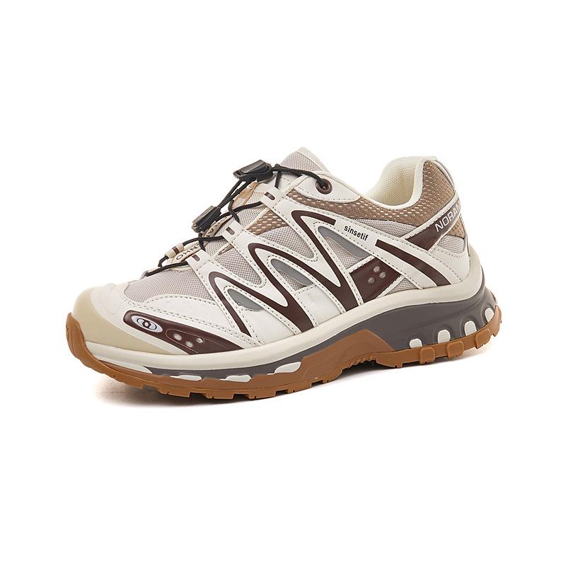 Summer new shoes hiking outdoor mountaineering platform casual sneakers white couple niche shoes