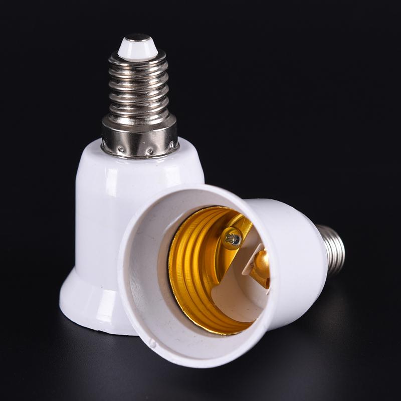 5Pcs E14 To E27 Base Screw Light Lamp Bulb Holder Adapter Socket Converter