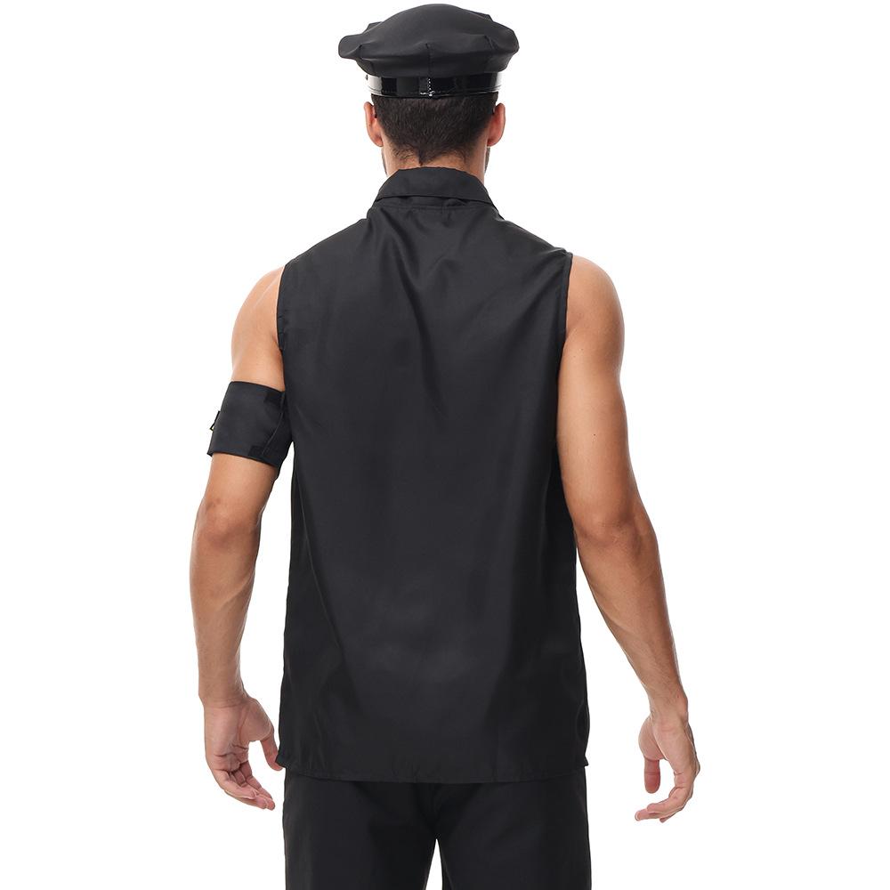 Costume Cosplay da Ufficiale di Polizia per Uomo