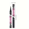 1pc Smudge & Waterproof Black Liquid Eyeliner Pen - Beginner Friendly, Long-Lasting Eye Makeup