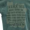 FLASH AVANTI 90s 14KARAT SOUL JAPAN TOUR`96 Short Sleeve T-shirt 2 Green Men's Used
