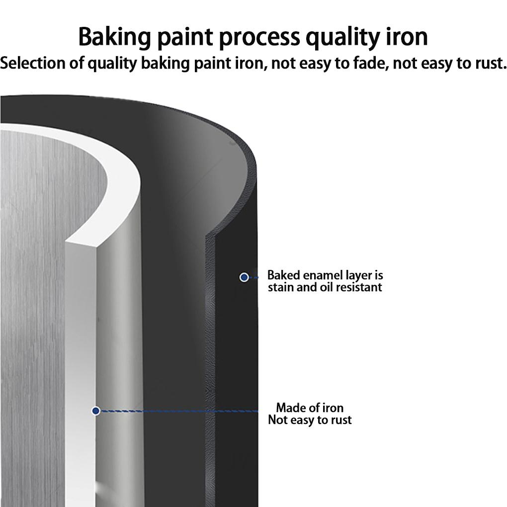 Iron Basket With Hooks For Kitchen Organization Heavy Duty Wall Basket With Wood Lid Kitchen Storage