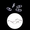 50Pairs/set Brand New Oval Silicone Nose Pads On Glasses Embedding Cassette Anti-Slip Accessories For Frameless Eyeglasses