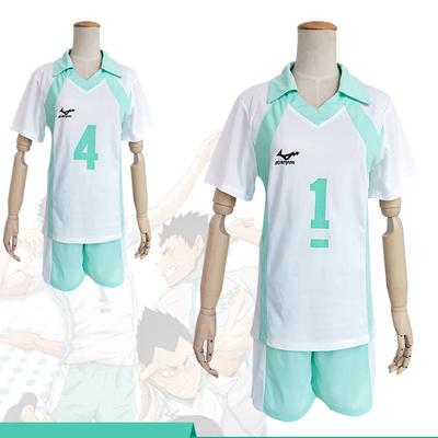 Anime Cosplay Στολή βόλεϊ Junior Aoba Jonishi High School Chuan Toru Παίξτε ρόλοι Τζέρσεϊ Ομάδα Cosplay Στολή