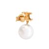 CELINE Les Perles CELINE Earrings In Brass With Gold Finish And Glass Pearls Women's 460TZ6BPE01GI