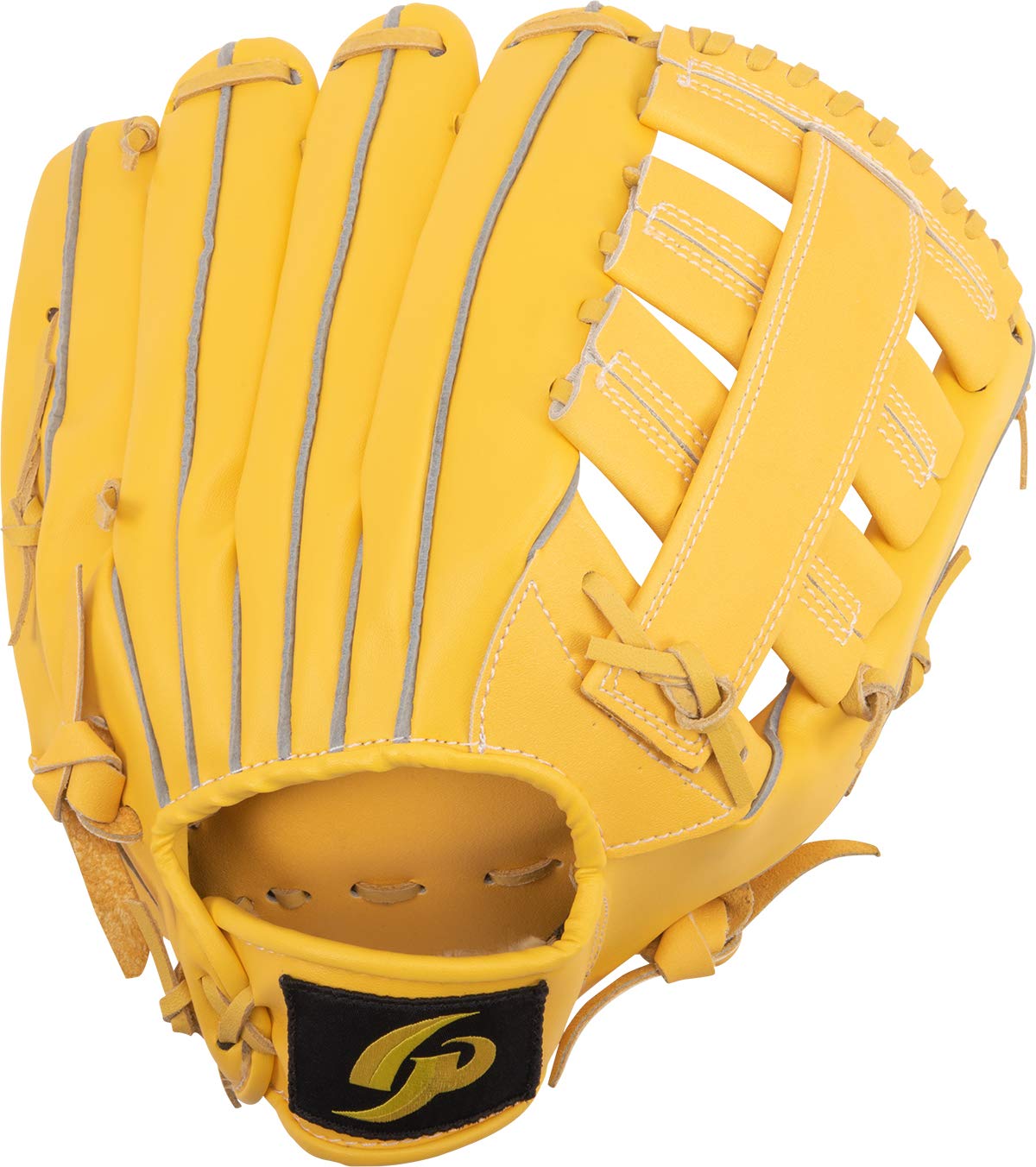 

GP Baseball General 43815 (GP) Glove, Softball, Use, Right-Handed Throw, All-Around, 12.5 Inch, Yellow,
